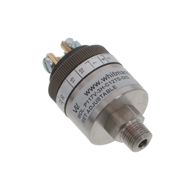 P117V-3H-C12TS-DIS Whitman Controls, LLC  Sensori di pressione Trasduttori - Industriali